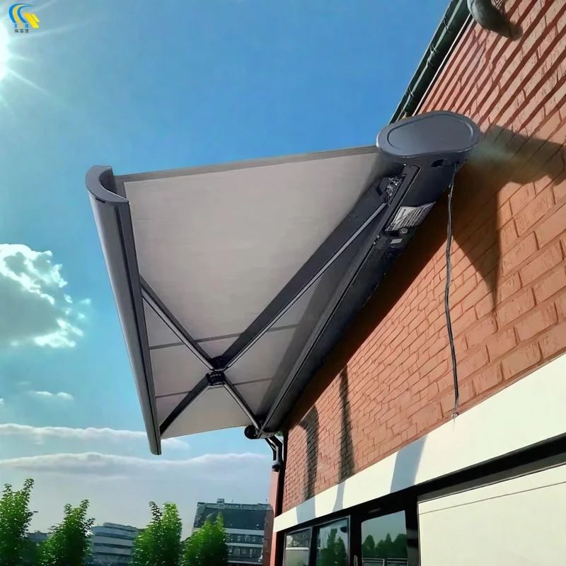 Balcony Folding Awning Modern Aluminum Alloy Electric Telescopic Full-frame Outdoor Awning Garden Courtyard
Balcony Folding Awning Modern Aluminum Alloy Electric Telescopic Full-frame Outdoor Awning Garden Courtyard