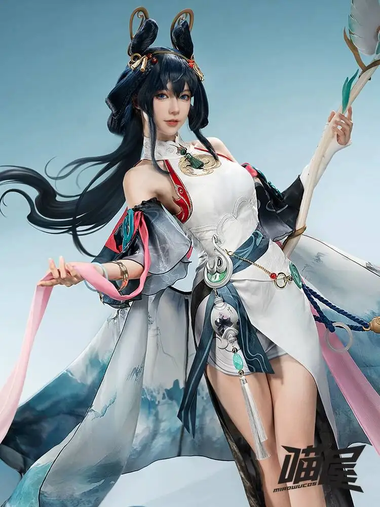 Miaowu Shop: Honor of Kings Cosplay Costume - Gongsun Li's "Ink Stained Jianghu" and "Li Heng Yan" Cosplay Game and Anime Outfit
Miaowu Shop: Honor of Kings Cosplay Costume - Gongsun Li's "Ink Stained Jianghu" and "Li Heng Yan" Cosplay Game and Anime Outfit