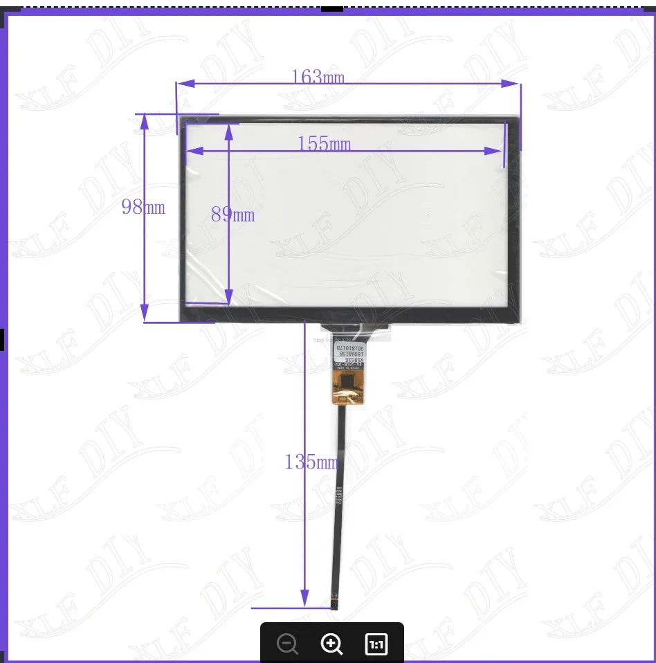 New 7inch YDT-8191-V4 163*98mm Capacitive Screen Glass Sensor Free Shipping Compatible For GPS CARDVD
New 7inch YDT-8191-V4 163*98mm Capacitive Screen Glass Sensor Free Shipping Compatible For GPS CARDVD