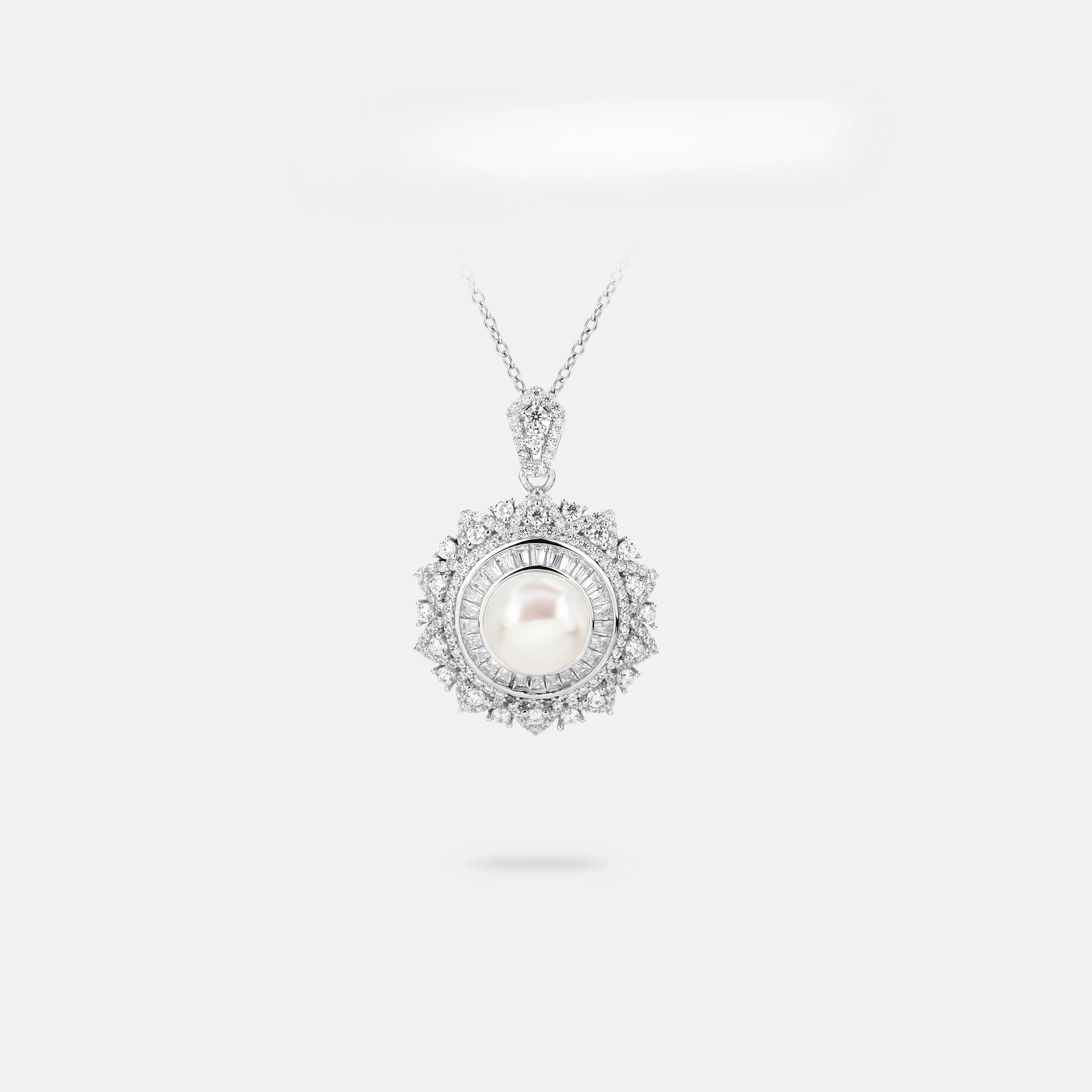 Natural Freshwater Pearl Necklace Light Luxury S925 Electroplated Platinum High Carbon Diamond Wedding Jewelry New
Natural Freshwater Pearl Necklace Light Luxury S925 Electroplated Platinum High Carbon Diamond Wedding Jewelry New
