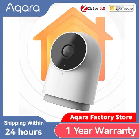 Aqara Smart Camera G2H Pro 1080P HD Gateway Hub Edition Night Vision Mobile Zigbee WIFI IP Surveillance Camera For HomeKit APP