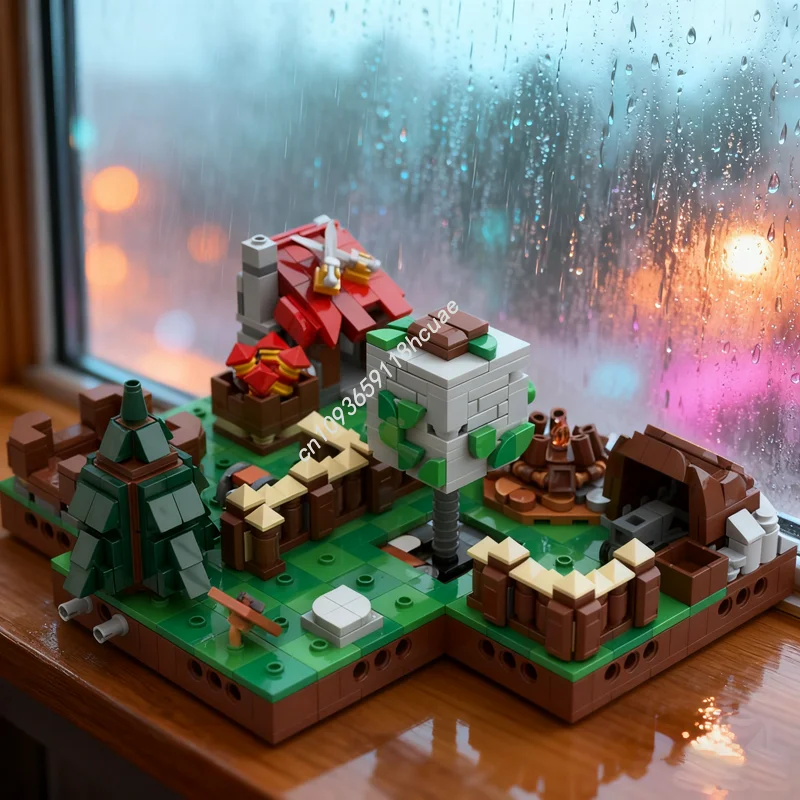 947 шт. MOC Clash Clans BB игровой набор игровая модель здания рождественский подарок блоки игрушки архитектура сборка DIY творческая идея
947 шт. MOC Clash Clans BB игровой набор игровая модель здания рождественский подарок блоки игрушки архитектура сборка DIY творческая идея