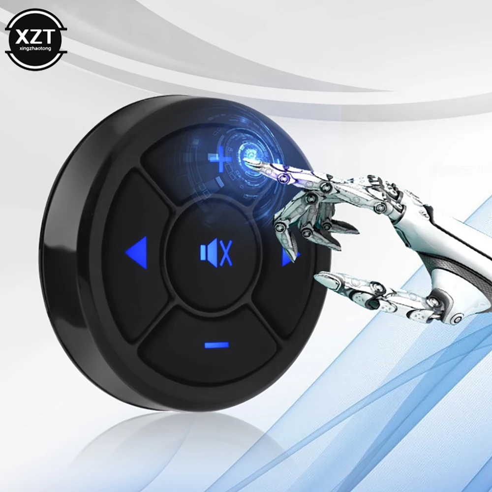 2Pcs Car Wireless Steering Wheel Bluetooth-compatible Remote Control for Android Car Radio 5 Key Functions Cup Shape With LED
2Pcs Car Wireless Steering Wheel Bluetooth-compatible Remote Control for Android Car Radio 5 Key Functions Cup Shape With LED