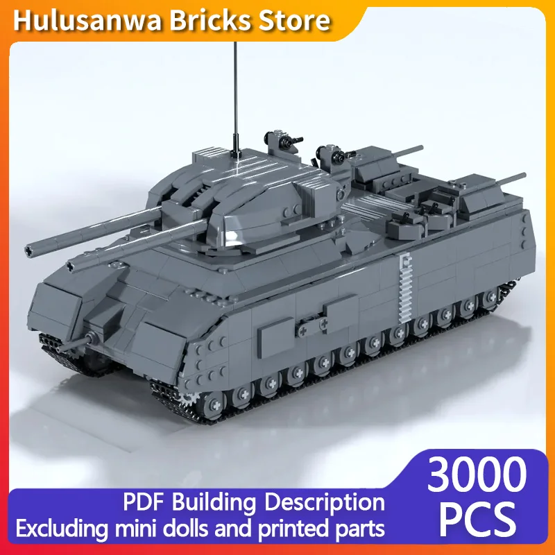 P1000 WW2 Military Tanks Model MOC Building Bricks War Equipment Modular Technology Gifts Holiday Assemble Children Toys Suit
P1000 WW2 Military Tanks Model MOC Building Bricks War Equipment Modular Technology Gifts Holiday Assemble Children Toys Suit
