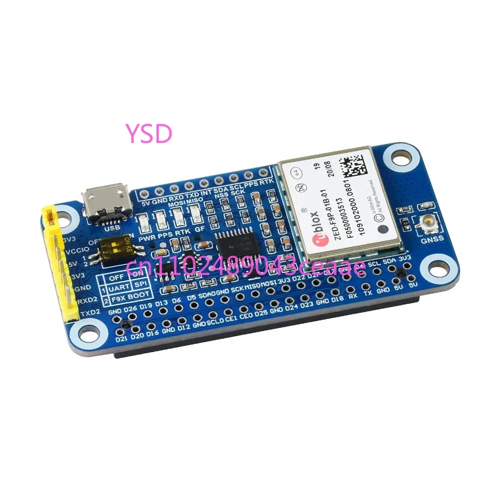 Generation 4 ZED-F9 Centimetre Expansion Board Multi-frequency RTK Differential Low Power GPS/GNSS Module
Generation 4 ZED-F9 Centimetre Expansion Board Multi-frequency RTK Differential Low Power GPS/GNSS Module