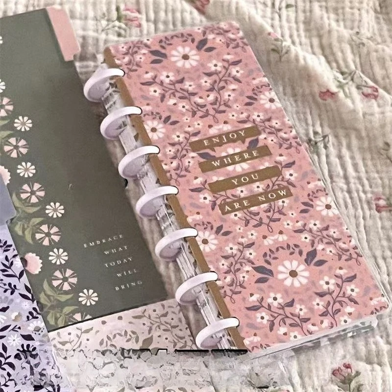 Slim Type Mushroom Hole Loose Leaf Journal Notebook Weekly Monthly Cover Agenda Planner Budget Book Binder Office Accessories
Slim Type Mushroom Hole Loose Leaf Journal Notebook Weekly Monthly Cover Agenda Planner Budget Book Binder Office Accessories