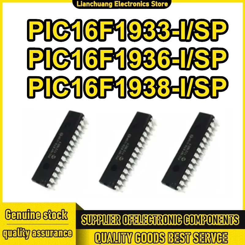 PIC16F1933-I/SP PIC16F1936-I/SP PIC16F1938-I/SP PIC16F1933 PIC16F DIP28 Микросхема 100% новый оригинал на складе
PIC16F1933-I/SP PIC16F1936-I/SP PIC16F1938-I/SP PIC16F1933 PIC16F DIP28 Микросхема 100% новый оригинал на складе