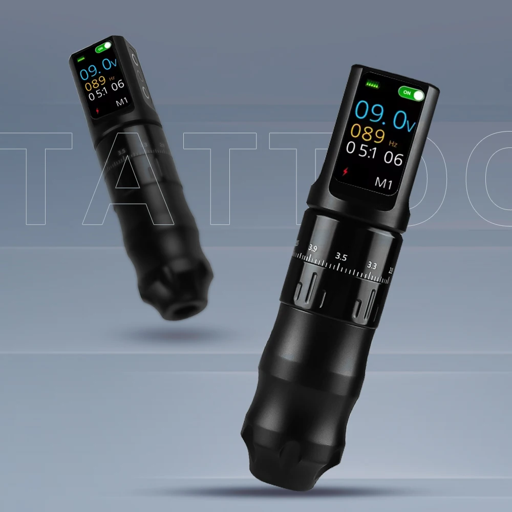 Wireless Tattoo Machine Adjustable 2.7-4.5mm Stroke Rotary Cartridge Tattoo Pen Touch Screen with1200mAh Power Coreless Motor
Wireless Tattoo Machine Adjustable 2.7-4.5mm Stroke Rotary Cartridge Tattoo Pen Touch Screen with1200mAh Power Coreless Motor