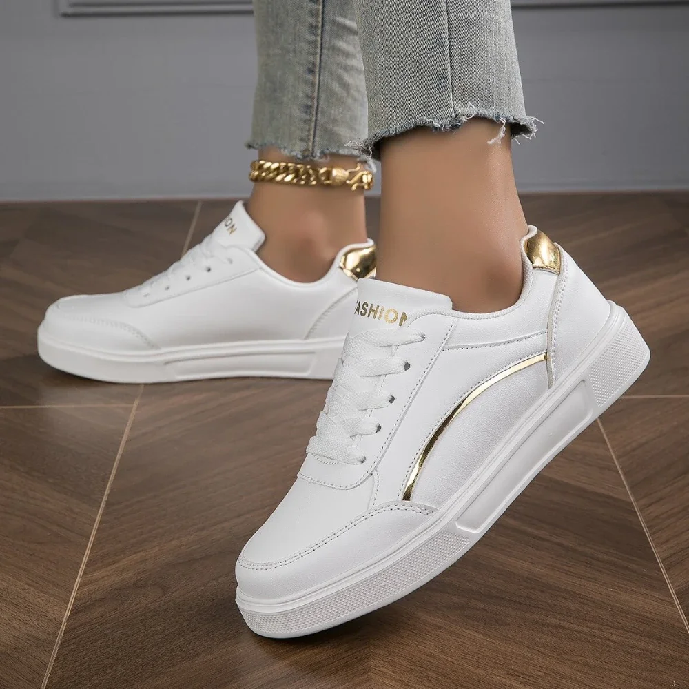 Zapatillas deportivas de moda para mujer, zapatos informales de Color blanco, otoño ybide, 2024
Zapatillas deportivas de moda para mujer, zapatos informales de Color blanco, otoño ybide, 2024