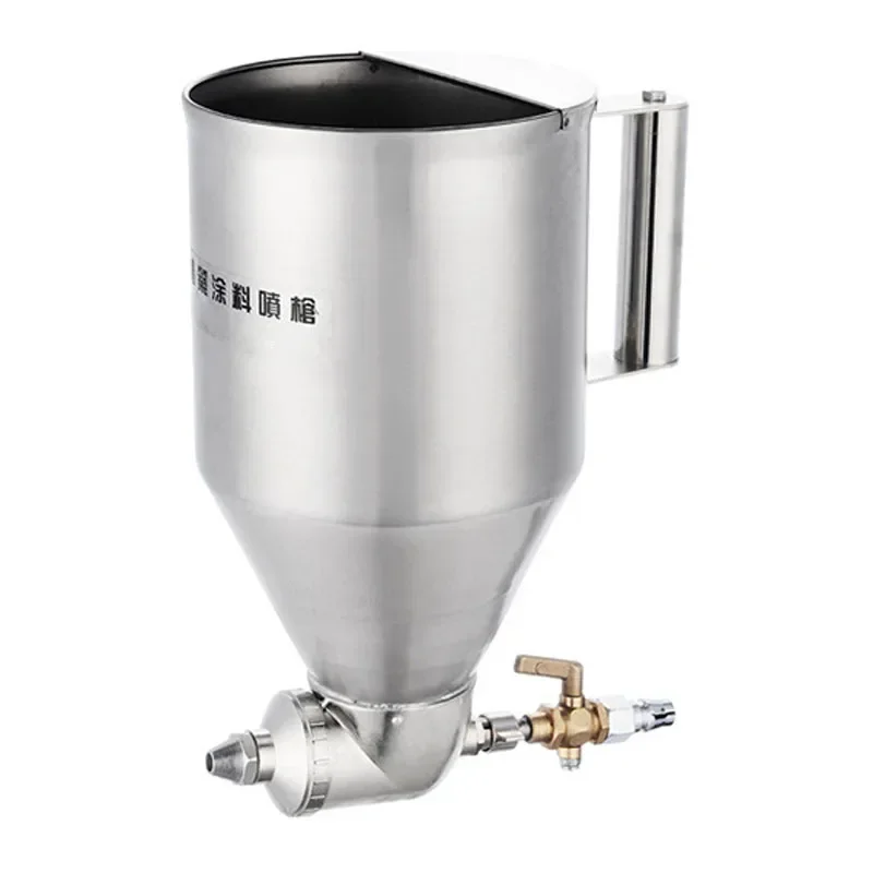 Hot Sale 1/4" Exterior Wall Spray Gun Putty Powder Real Stone Paint Stainless Steel Spray Gun Architectural Paint Latex Paint Sp
Hot Sale 1/4" Exterior Wall Spray Gun Putty Powder Real Stone Paint Stainless Steel Spray Gun Architectural Paint Latex Paint Sp