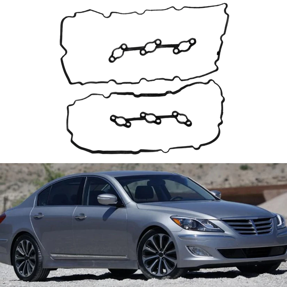 Комплект прокладок клапанной крышки двигателя для Kia Borrego 2009 для Hyundai Santa Fe 2010 2012, прямая замена 224413C710 224533C710 
Комплект прокладок клапанной крышки двигателя для Kia Borrego 2009 для Hyundai Santa Fe 2010 2012, прямая замена 224413C710 224533C710