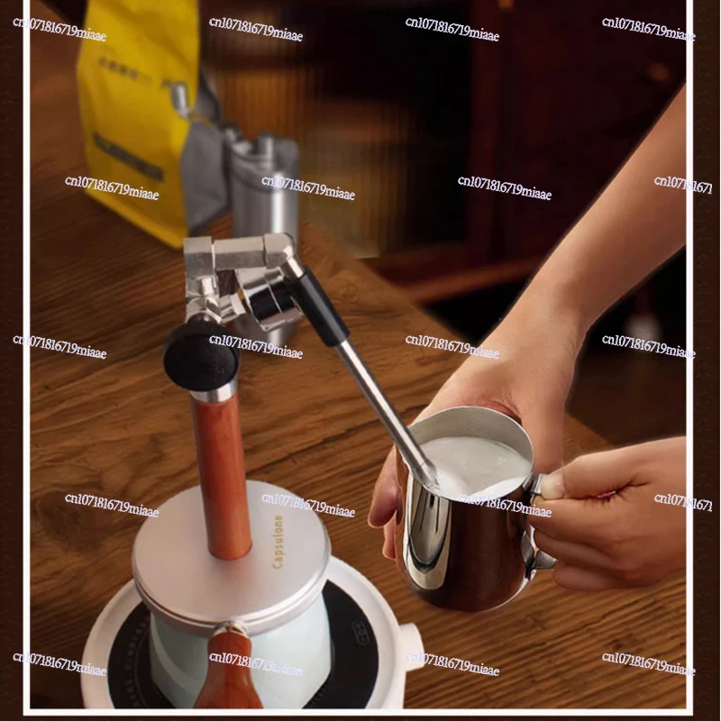 Pneumatic 4bar Milk Frother Pneumatic Coffee Machine Steam Milk Frother Outdoor Travel Steam Milk Foam Pot for Coffee Cappuccino
Pneumatic 4bar Milk Frother Pneumatic Coffee Machine Steam Milk Frother Outdoor Travel Steam Milk Foam Pot for Coffee Cappuccino