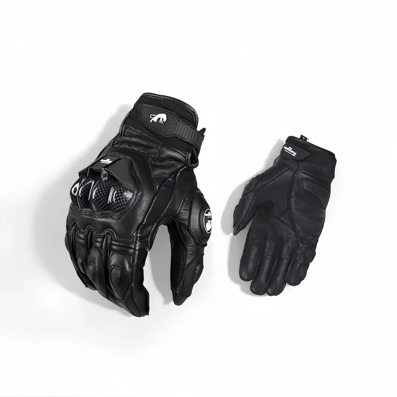 Men's Leather Motorcycle Gloves Windproof Touch Screen Motocross Mittens AFS6 Security Protection Motorbike Glove Size: S-2XL
Men's Leather Motorcycle Gloves Windproof Touch Screen Motocross Mittens AFS6 Security Protection Motorbike Glove Size: S-2XL