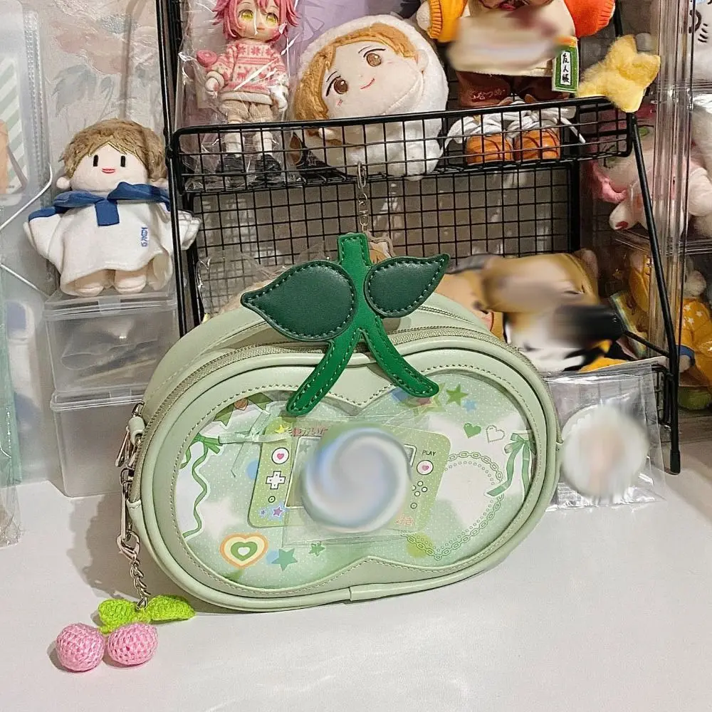 Zipper Bag Kawaii Cherry Itabag PU Idol Merchandise Storage Transparent Pocket Cotton Doll Bag Badge Storage Bag
Zipper Bag Kawaii Cherry Itabag PU Idol Merchandise Storage Transparent Pocket Cotton Doll Bag Badge Storage Bag