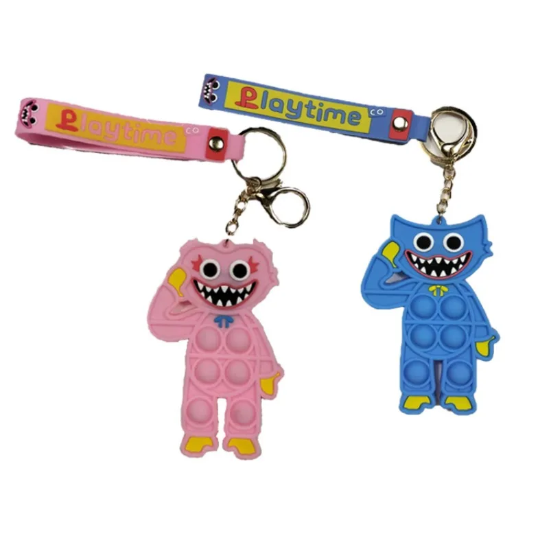 New Game Poppy Playtimes Series Backpack Keychain Cute Cartoon Character Creativity Pink/Blue Silicone Keychain Birthday Gift
New Game Poppy Playtimes Series Backpack Keychain Cute Cartoon Character Creativity Pink/Blue Silicone Keychain Birthday Gift