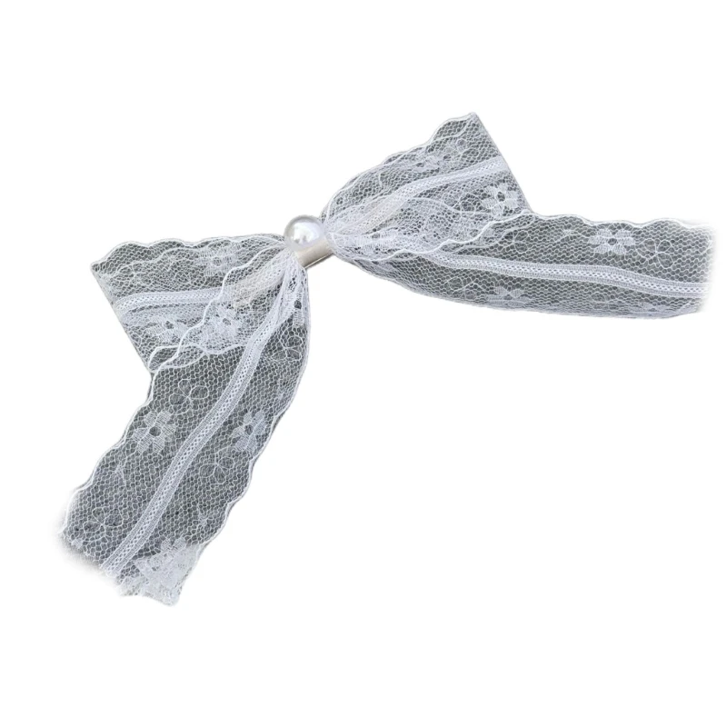 2pcs Slip Resistant Duckbill Hairpin With Bows Imitation Pearls Lace Decoration For Women Girls Daily Styling And Event 15UB
2pcs Slip Resistant Duckbill Hairpin With Bows Imitation Pearls Lace Decoration For Women Girls Daily Styling And Event 15UB