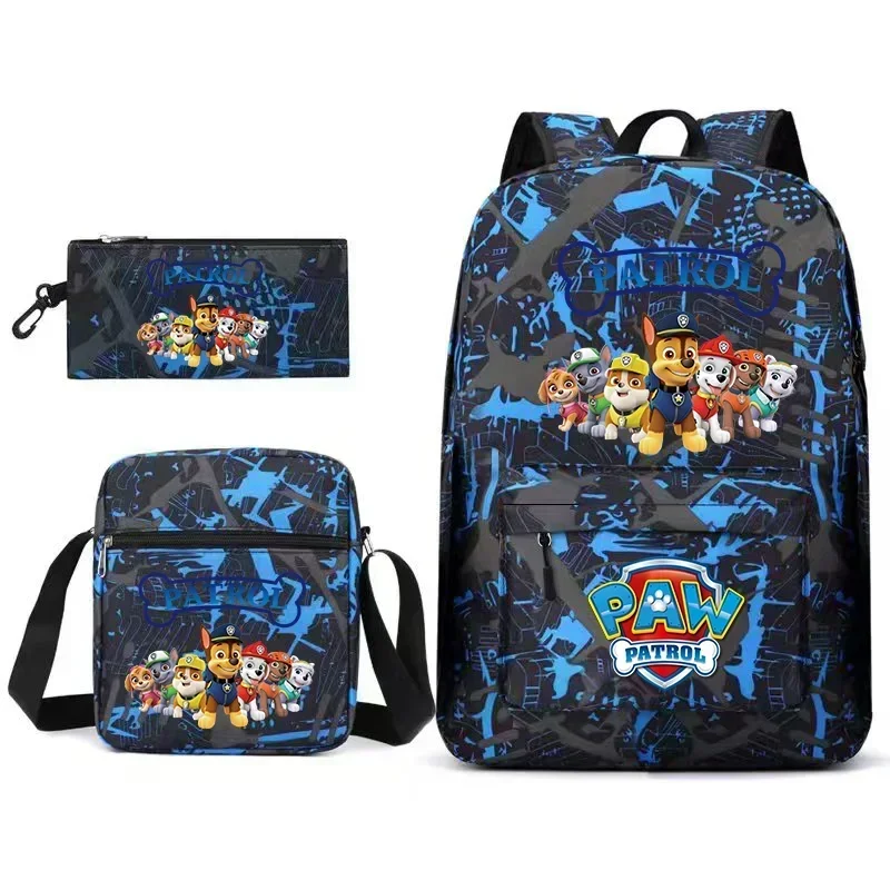 3pcs Paw Patrol School Bag Cute Cartoon Chase High Value Backpack Boys Large Capacity Students Fashion Cool Knapsack Kids Gift
3pcs Paw Patrol School Bag Cute Cartoon Chase High Value Backpack Boys Large Capacity Students Fashion Cool Knapsack Kids Gift