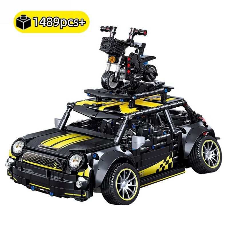 1489pcs Technical City Cooper Car Model Building Block set RC Supercar MOC Sports Vehicle Bricks Toys For Kids Birthday Gifts
1489pcs Technical City Cooper Car Model Building Block set RC Supercar MOC Sports Vehicle Bricks Toys For Kids Birthday Gifts