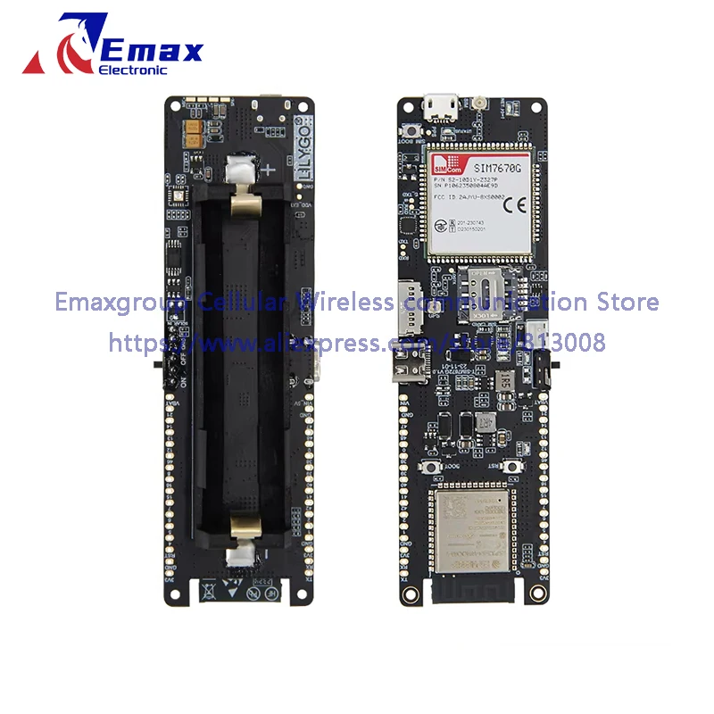 SIMCOM SIM7670G LTE Cat1 Global Module ESP32-S3 Development Board With GPS Receiver IOT Devices Low-power Long-range Communicati
SIMCOM SIM7670G LTE Cat1 Global Module ESP32-S3 Development Board With GPS Receiver IOT Devices Low-power Long-range Communicati