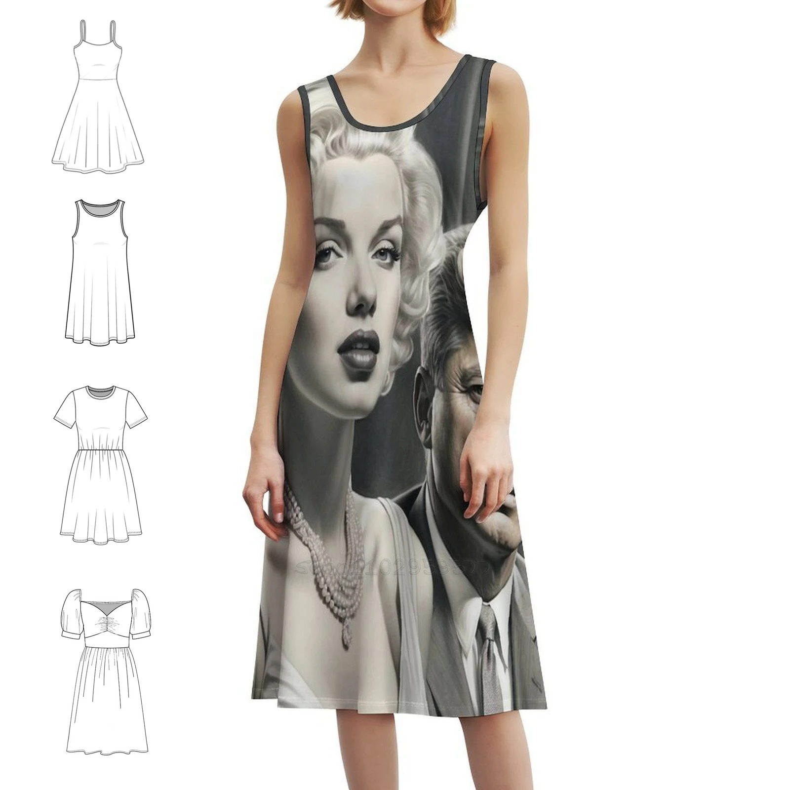 Цифровой дизайн Мэрилин Монро 19, женское уличное платье в стиле хип-хоп с графическим принтом, вечерние и клубная одежда, культовая одежда Мэрилин Монро
Цифровой дизайн Мэрилин Монро 19, женское уличное платье в стиле хип-хоп с графическим принтом, вечерние и клубная одежда, культовая одежда Мэрилин Монро