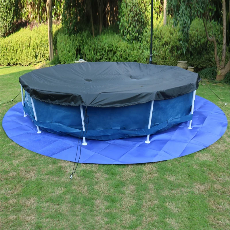AZ-Waterproof Pool Mat, 14.76 FT Round Protective Tarp For Pool Floors, Heavy Duty Design 
AZ-Waterproof Pool Mat, 14.76 FT Round Protective Tarp For Pool Floors, Heavy Duty Design