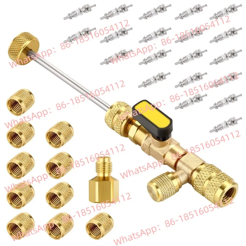 Instalador E Removedor De Núcleo De Válvula Com Kit SAE 1/4 E 5/16 Para Система HVAC (R22 R12 R407 R410 R404 R32 R600)
Instalador E Removedor De Núcleo De Válvula Com Kit SAE 1/4 E 5/16 Para Система HVAC (R22 R12 R407 R410 R404 R32 R600)