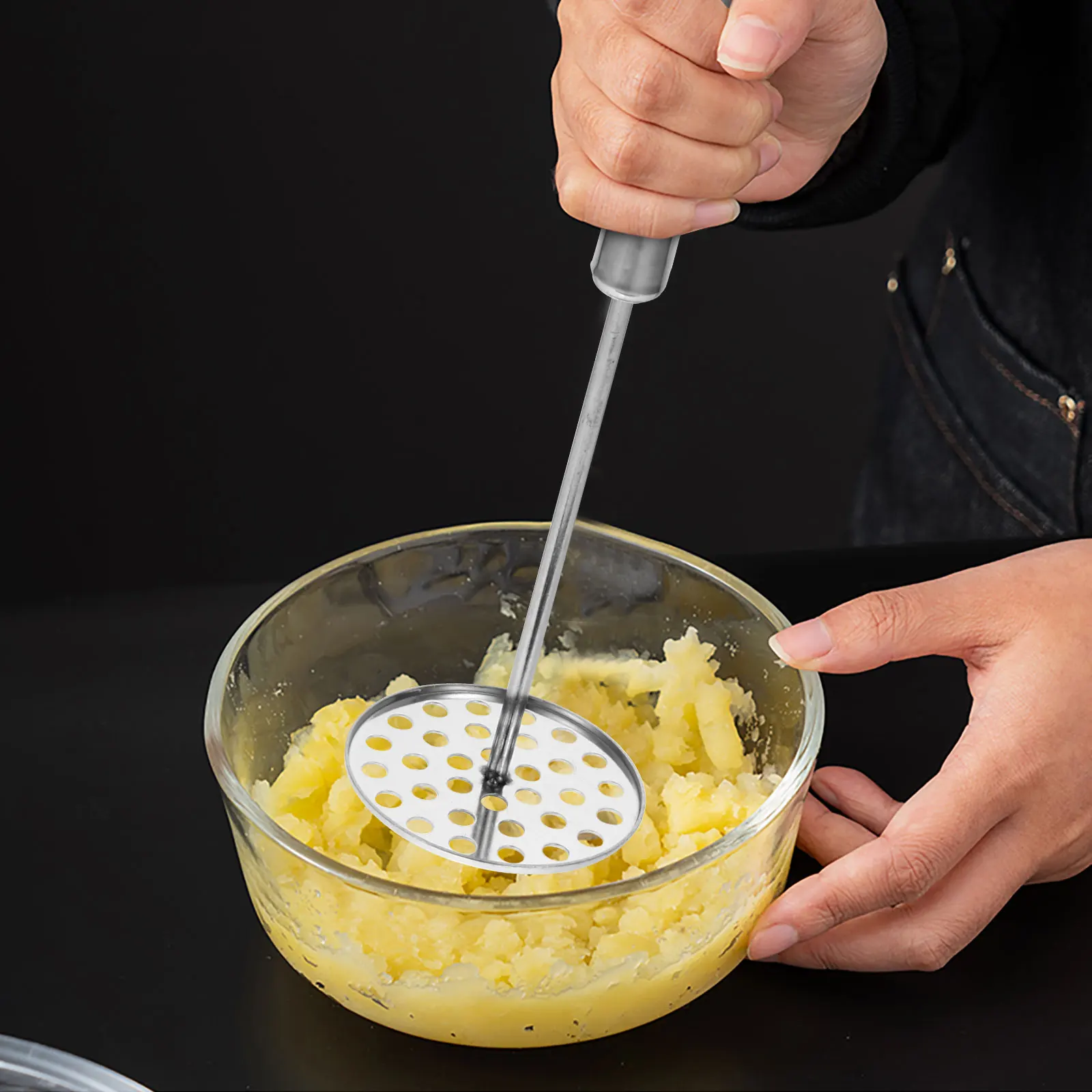 2 шт., картофельные мясорубки, портативные бытовые кухонные инструменты с длинной ручкой, пресс для картофеля, тыквы, моркови, фруктов, овощей
2 шт., картофельные мясорубки, портативные бытовые кухонные инструменты с длинной ручкой, пресс для картофеля, тыквы, моркови, фруктов, овощей