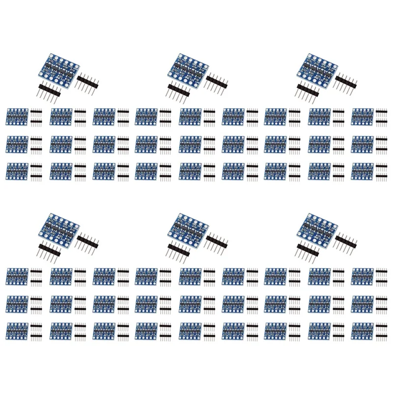 Изысканный-60 шт. 4-канальный преобразователь логического уровня IIC I2C, двунаправленный модуль, переключатель от 3,3 В до 5 В для Arduino (упаковка из 60 шт.)
Изысканный-60 шт. 4-канальный преобразователь логического уровня IIC I2C, двунаправленный модуль, переключатель от 3,3 В до 5 В для Arduino (упаковка из 60 шт.)