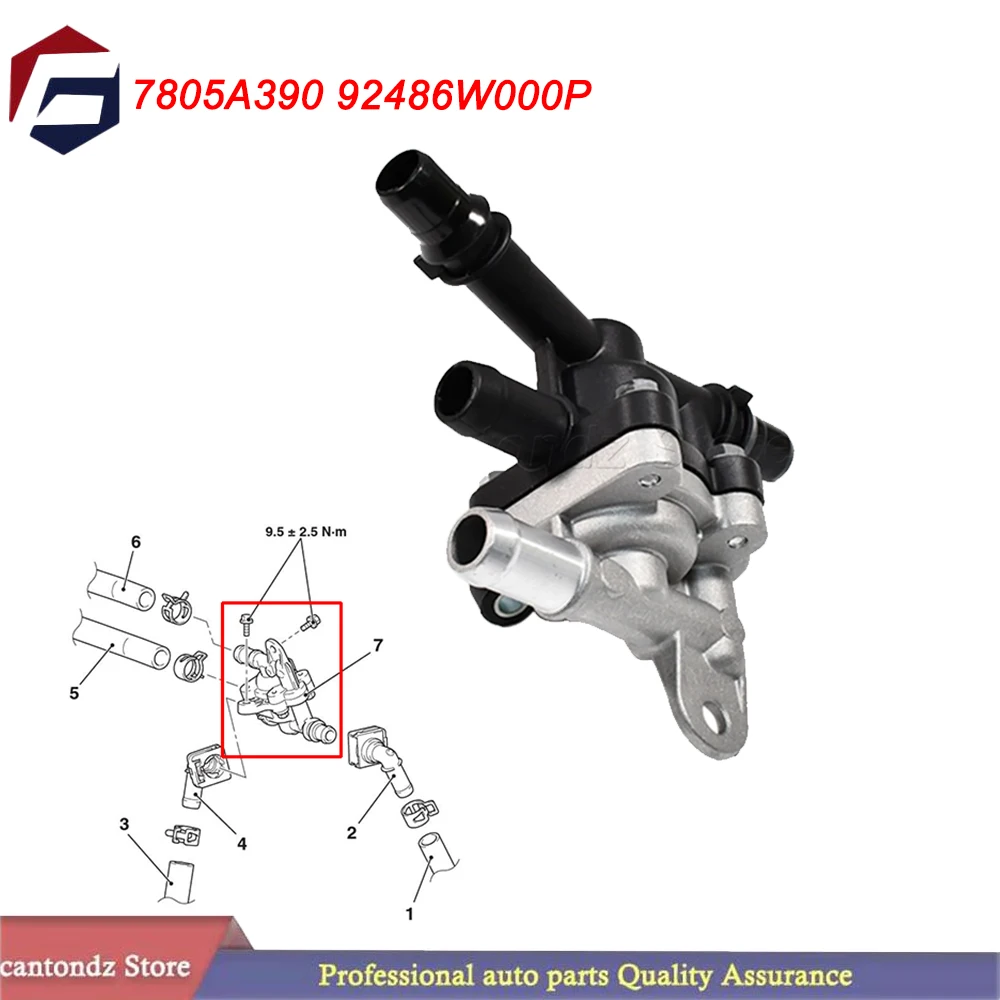 Heater Valve Thermostat Valve Hydraulic For Mitsubishi Outlander Phev Hybrid GG2W 7805A390 92486W000P
Heater Valve Thermostat Valve Hydraulic For Mitsubishi Outlander Phev Hybrid GG2W 7805A390 92486W000P