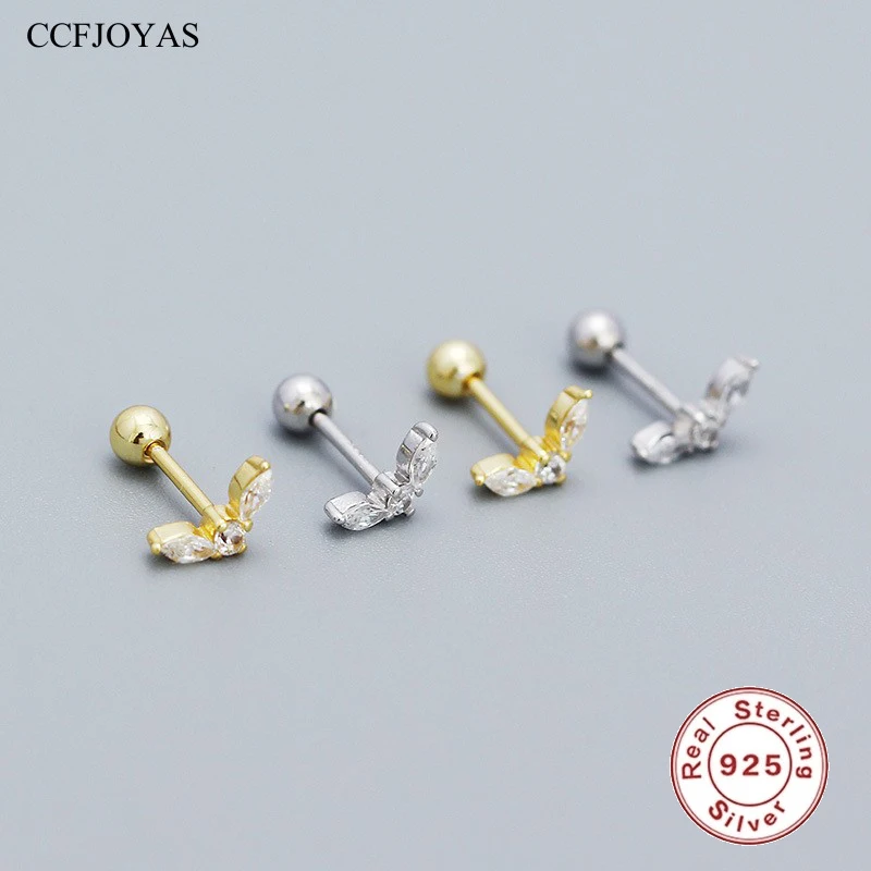 CCFJOYAS 925 Sterling Silver Zircon Stud Earrings for Women Horse eye Stackable Screw Earrings sleep without taking off Earrings
CCFJOYAS 925 Sterling Silver Zircon Stud Earrings for Women Horse eye Stackable Screw Earrings sleep without taking off Earrings