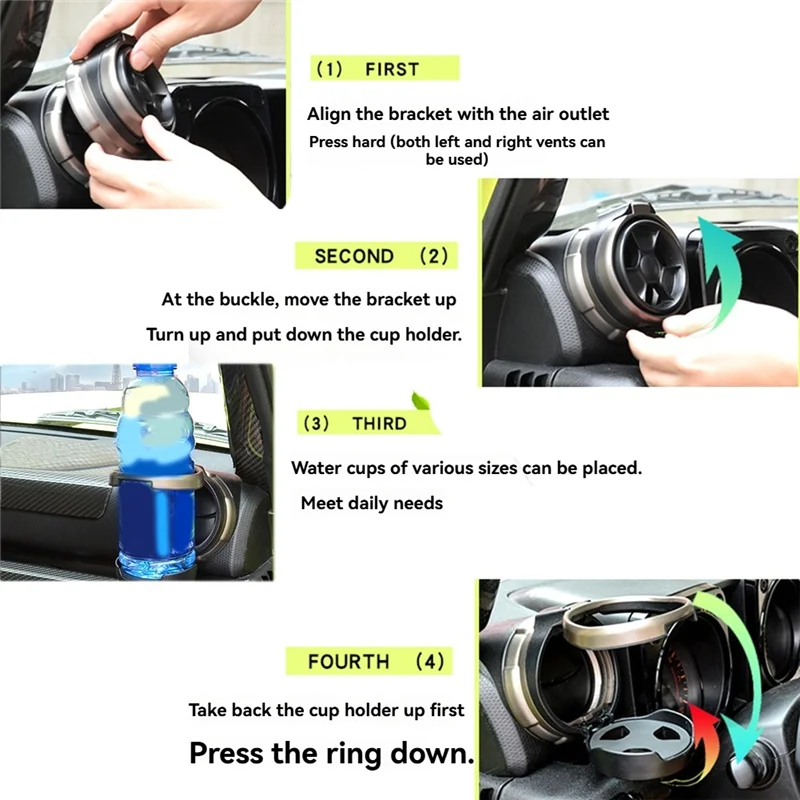 B49B-Multifunction Car Drinks Holders Folding Cup Holder For Suzuki Jimny JB64/JB74 2018-2023
B49B-Multifunction Car Drinks Holders Folding Cup Holder For Suzuki Jimny JB64/JB74 2018-2023