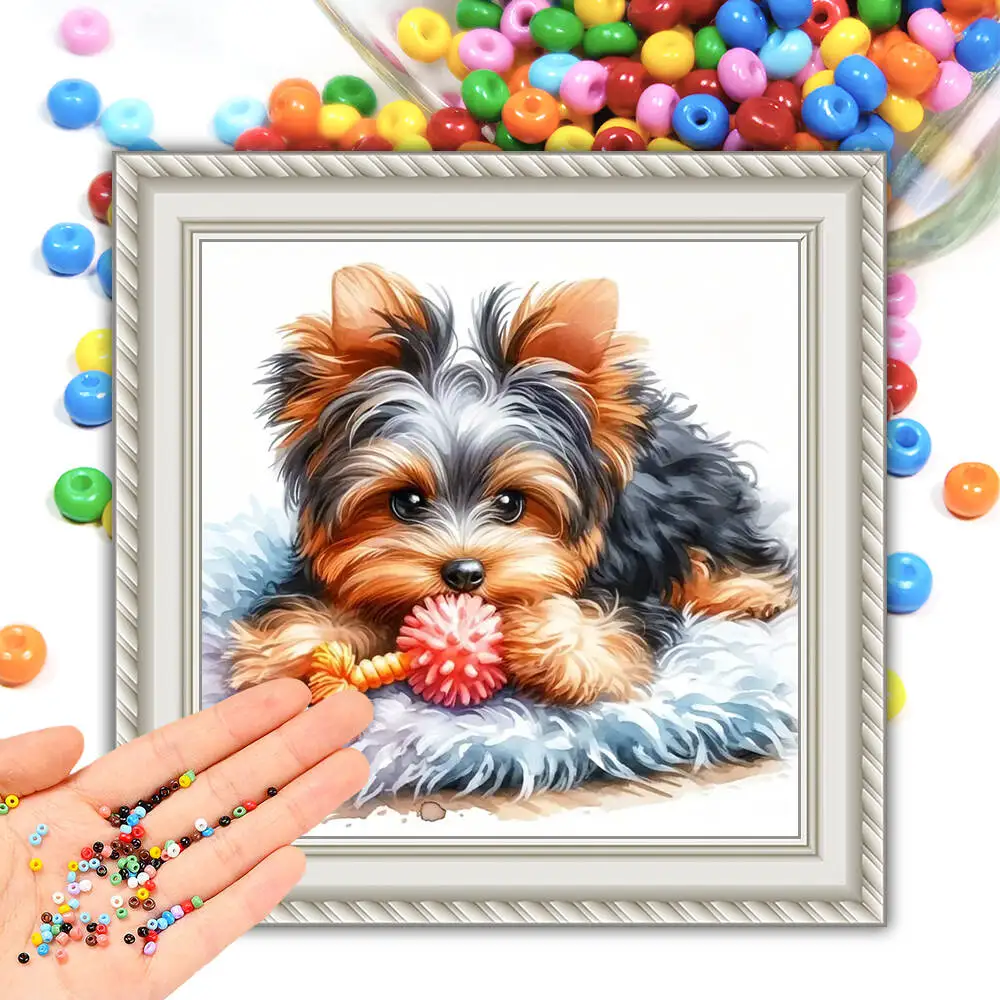 Beads Embroidery Sets Dog Animal DIY 11CT Printed Canvas Cross Stitch Kit Puppy Artwork Sewing Supplies Home Decor Handmade Gift
Beads Embroidery Sets Dog Animal DIY 11CT Printed Canvas Cross Stitch Kit Puppy Artwork Sewing Supplies Home Decor Handmade Gift