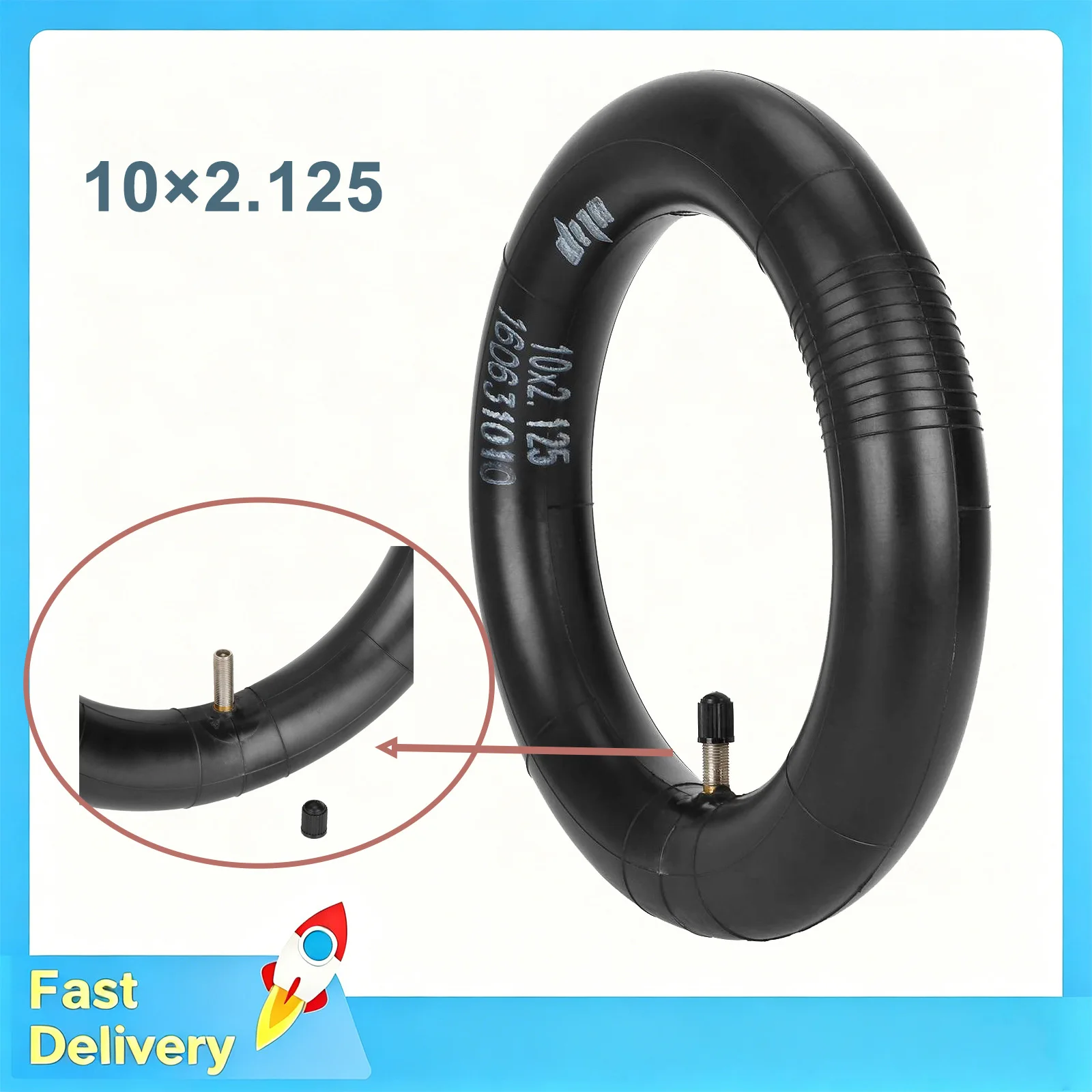Ulip 10*2.125 Thickened Inner Tube with Straight Valve for Ninebot F20 F25 F30 F40 Series Xiaomi 4 Lite 2nd Gen Electric Scooter
Ulip 10*2.125 Thickened Inner Tube with Straight Valve for Ninebot F20 F25 F30 F40 Series Xiaomi 4 Lite 2nd Gen Electric Scooter