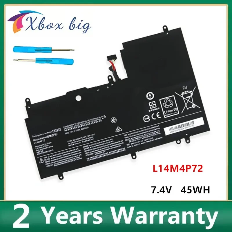 L14S4P72 L14M4P72 7.5V 6230mAh Laptop Battery for Lenovo Yoga 3 14 Yoga 700 14ISK Series Yoga3 14-IFI Yoga 3 14-ISE
L14S4P72 L14M4P72 7.5V 6230mAh Laptop Battery for Lenovo Yoga 3 14 Yoga 700 14ISK Series Yoga3 14-IFI Yoga 3 14-ISE