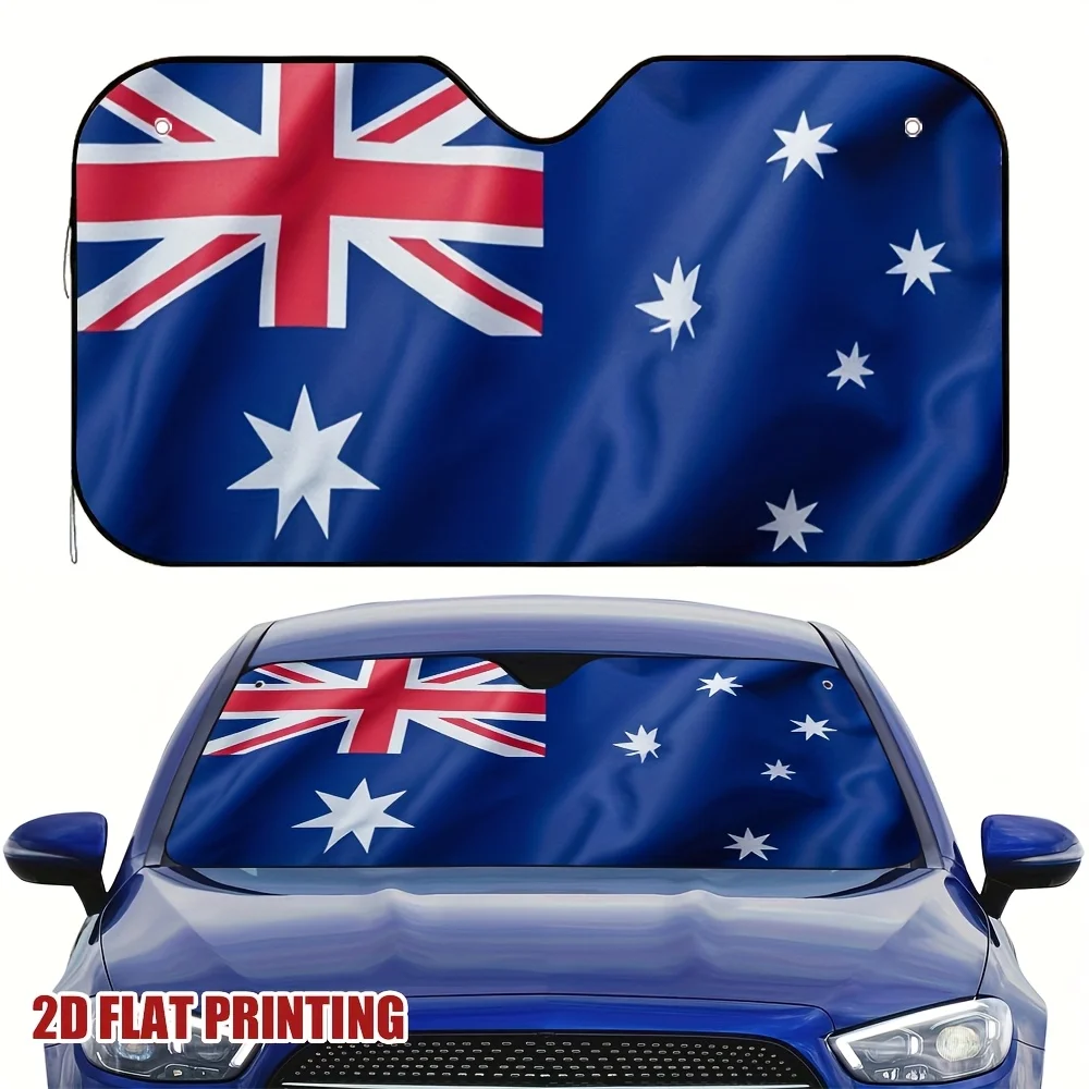 Australian Flag Sun Visor/One for Your Car/Perfect for Everyday Driving And School Pickups/Reduces Glare
Australian Flag Sun Visor/One for Your Car/Perfect for Everyday Driving And School Pickups/Reduces Glare