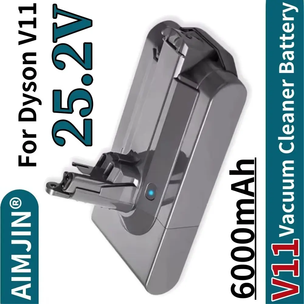 V11 970145-02 For Dyson V11 SV14 Series 25.2V Rechargeable Battery 6000mAh Suitable Vacuum Cleaner Replacement Battery
V11 970145-02 For Dyson V11 SV14 Series 25.2V Rechargeable Battery 6000mAh Suitable Vacuum Cleaner Replacement Battery