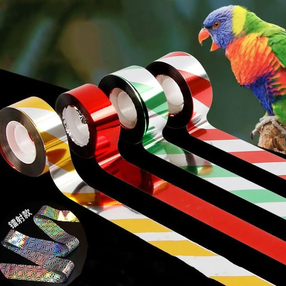 Belt Double-sided Reflective Bird Repellent Ribbon Flashing Hanging Bird Scare Tape Practical Creative Anti Bird Tape Pigeons
Belt Double-sided Reflective Bird Repellent Ribbon Flashing Hanging Bird Scare Tape Practical Creative Anti Bird Tape Pigeons