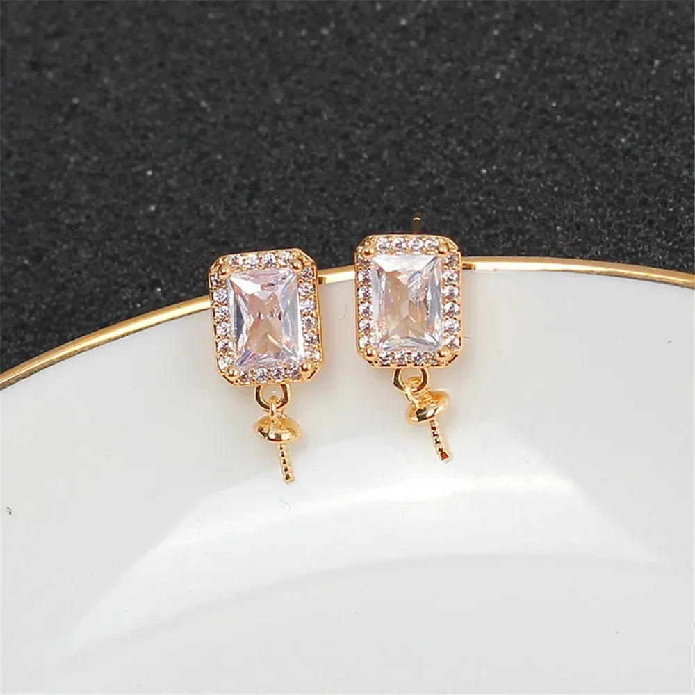 Gold Plated Pearl Earring Settings, DIY Jewelry Making Supplies, Blank Ear Stud Bases for Handmade Accessories, 1pair No Pearl
Gold Plated Pearl Earring Settings, DIY Jewelry Making Supplies, Blank Ear Stud Bases for Handmade Accessories, 1pair No Pearl