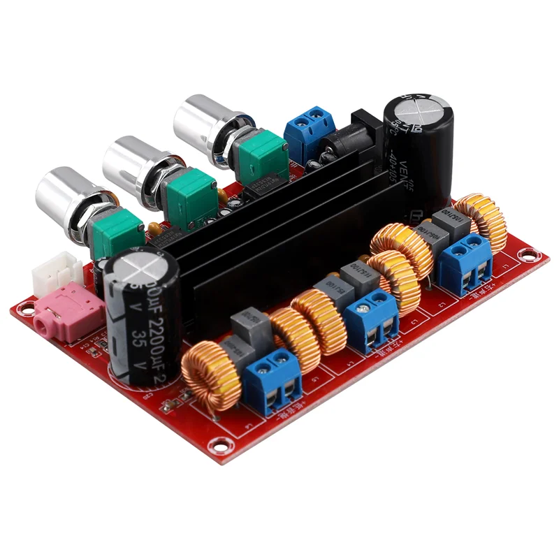 -A25M XH-M139 Audio Amplifier Board 2X50w+100W 2.1 Channel Amplifier Modules DC 12-24V For Audio System DIY Speakers
-A25M XH-M139 Audio Amplifier Board 2X50w+100W 2.1 Channel Amplifier Modules DC 12-24V For Audio System DIY Speakers