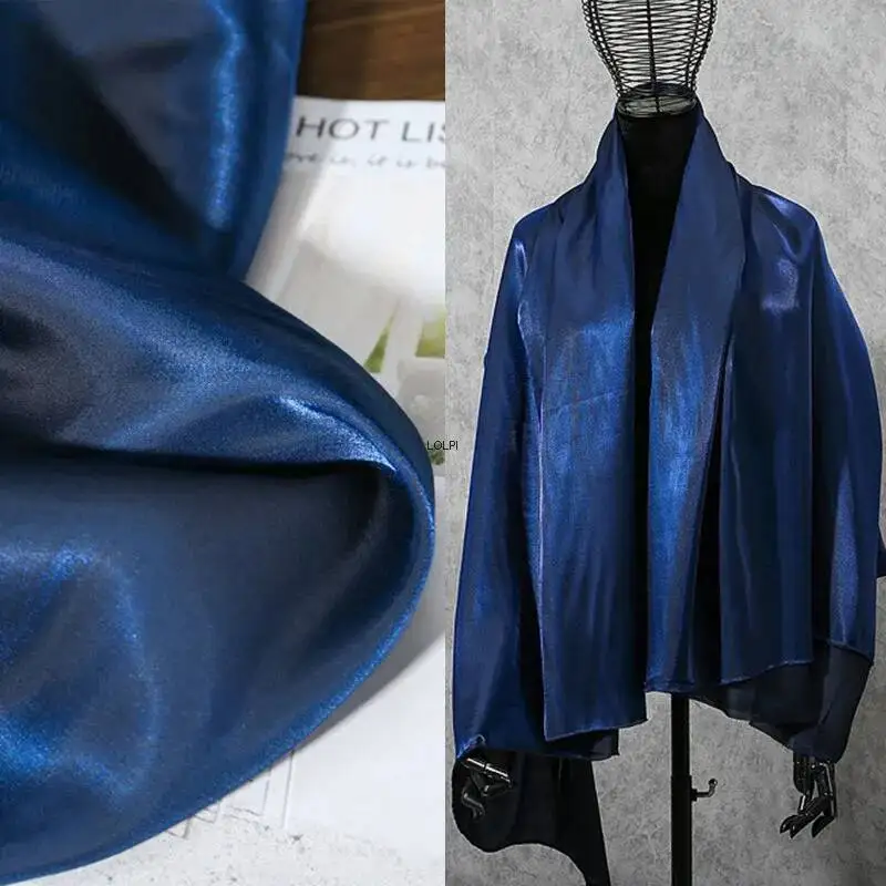 Royal Blue Gradient Electric Light Deep Blue Glazed Fabric Delicate Silky Smooth Draped Shirt Dress Skirt Hanfu Cloth
Royal Blue Gradient Electric Light Deep Blue Glazed Fabric Delicate Silky Smooth Draped Shirt Dress Skirt Hanfu Cloth