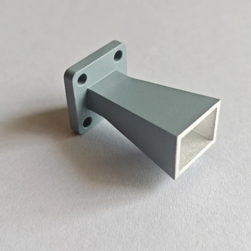 WR28 (BJ320) 26.5GHz-40GHz Standard Gain Horn Antenna
WR28 (BJ320) 26.5GHz-40GHz Standard Gain Horn Antenna