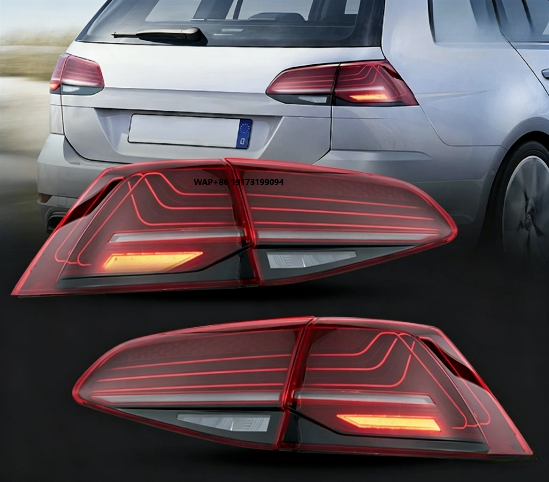 Hot Sale New Style LED Taillights Assembly for VW Golf 7 / 7.5 MK7 Rear Brake & Turn Signal Lights
Hot Sale New Style LED Taillights Assembly for VW Golf 7 / 7.5 MK7 Rear Brake & Turn Signal Lights
