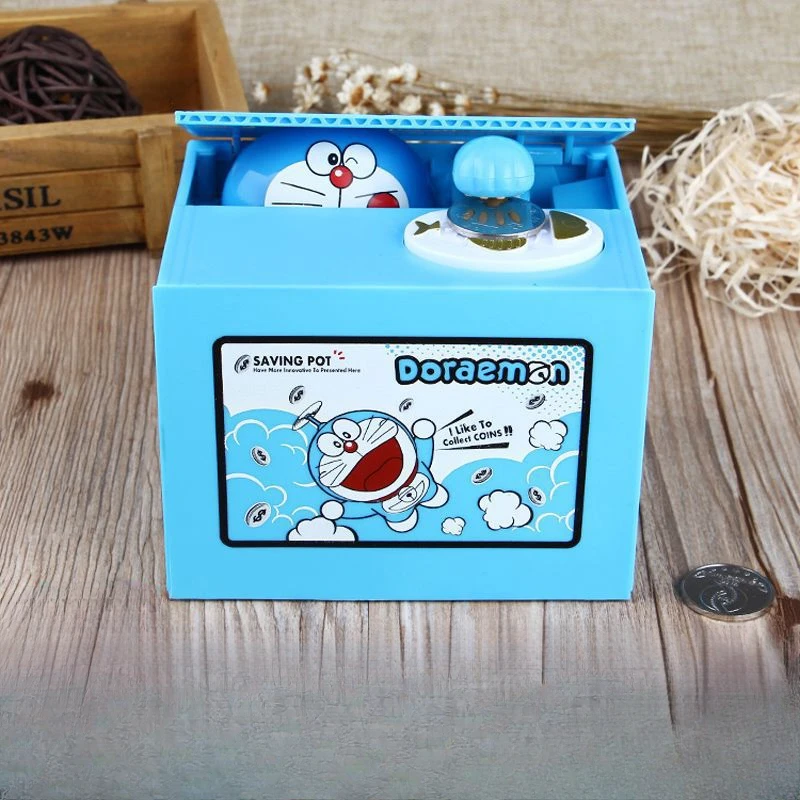 Cartoon Doraemons Anime Peripheral Kawaii Stealing Coins Piggy Bank Money Safe Doraemon Birthday Gifts Toys
Cartoon Doraemons Anime Peripheral Kawaii Stealing Coins Piggy Bank Money Safe Doraemon Birthday Gifts Toys