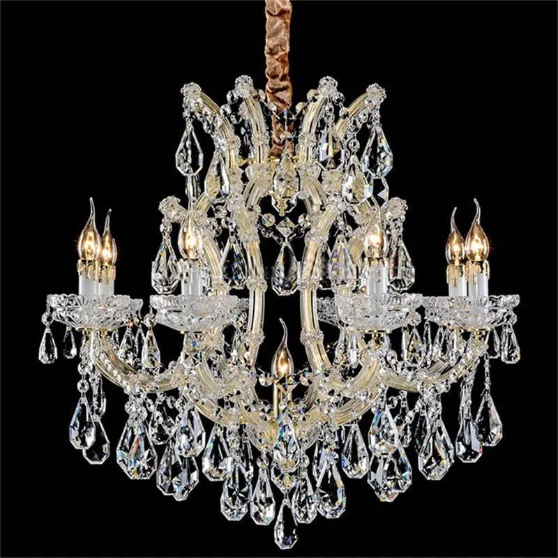 TEMAR European Style Chandelier Lamp Luxury LED Candle Pendant Lighting Fixtures for Home Decoration Villa Hall
TEMAR European Style Chandelier Lamp Luxury LED Candle Pendant Lighting Fixtures for Home Decoration Villa Hall