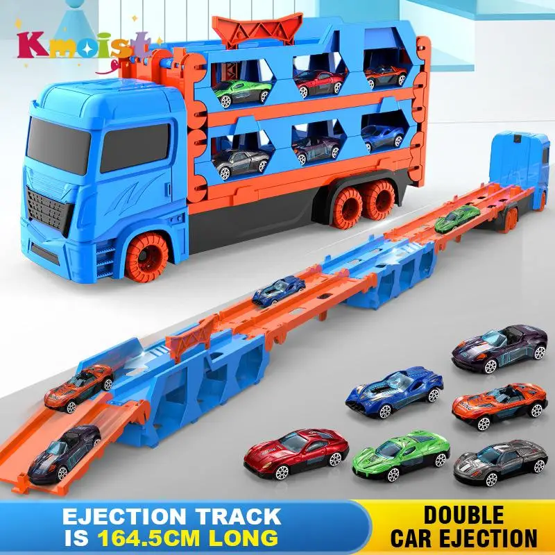 Foldable Container Truck Trail Kids Toy Ejection Force Sliding Track with Die-Cast Cars Collection Toys for Boys Birthday Gifts
Foldable Container Truck Trail Kids Toy Ejection Force Sliding Track with Die-Cast Cars Collection Toys for Boys Birthday Gifts