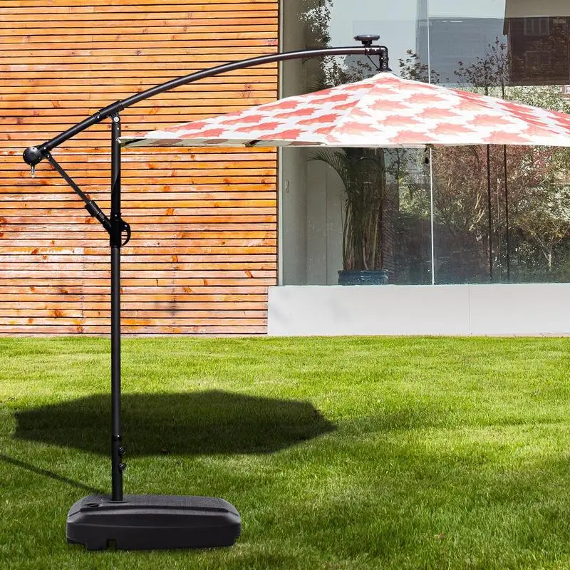 60L Plastic Weighted Fill Water Sand Wheel Patio Umbrella Base
60L Plastic Weighted Fill Water Sand Wheel Patio Umbrella Base