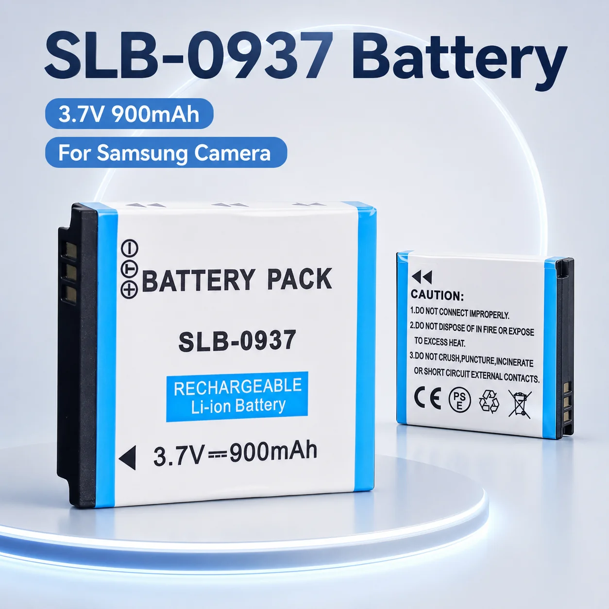 SLB-0937 Camera Battery 3.7v 900mah SLB0937 Rechargeable Batteries for Samsung CL5 CL50 I8 L730 L830 NV4 NV33 PL10 ST10 Battery
SLB-0937 Camera Battery 3.7v 900mah SLB0937 Rechargeable Batteries for Samsung CL5 CL50 I8 L730 L830 NV4 NV33 PL10 ST10 Battery