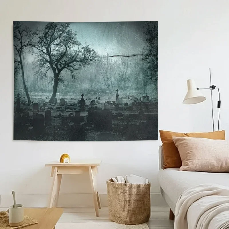 Bedroom Living Room Home Decor Blanket Curtain Halloween Pumpkin Lantern Wall Hanging Horror Skull Tapestry
Bedroom Living Room Home Decor Blanket Curtain Halloween Pumpkin Lantern Wall Hanging Horror Skull Tapestry