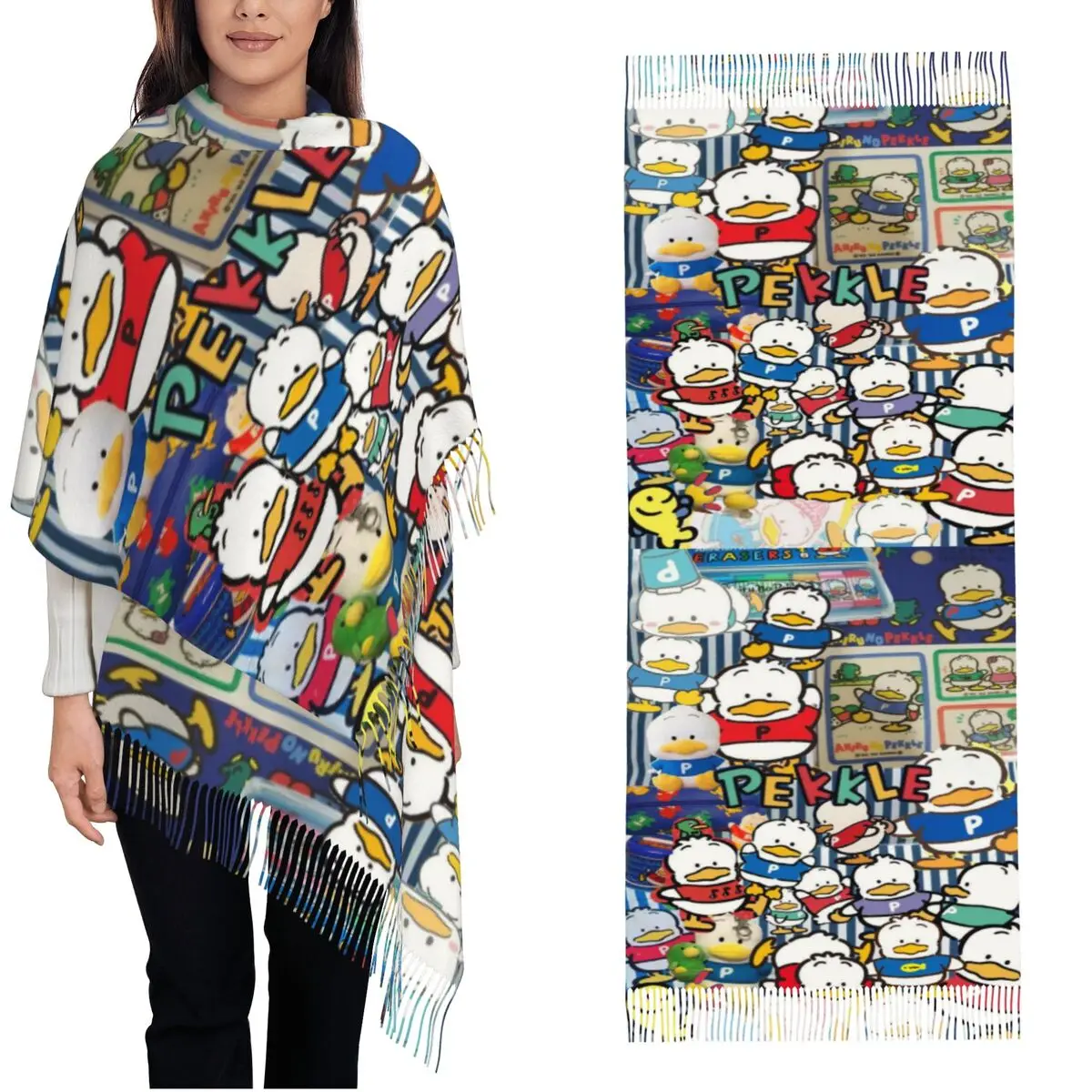 Шаль Pekkles, женский теплый большой длинный шарф, шаль из пашмины, шарфы
Шаль Pekkles, женский теплый большой длинный шарф, шаль из пашмины, шарфы