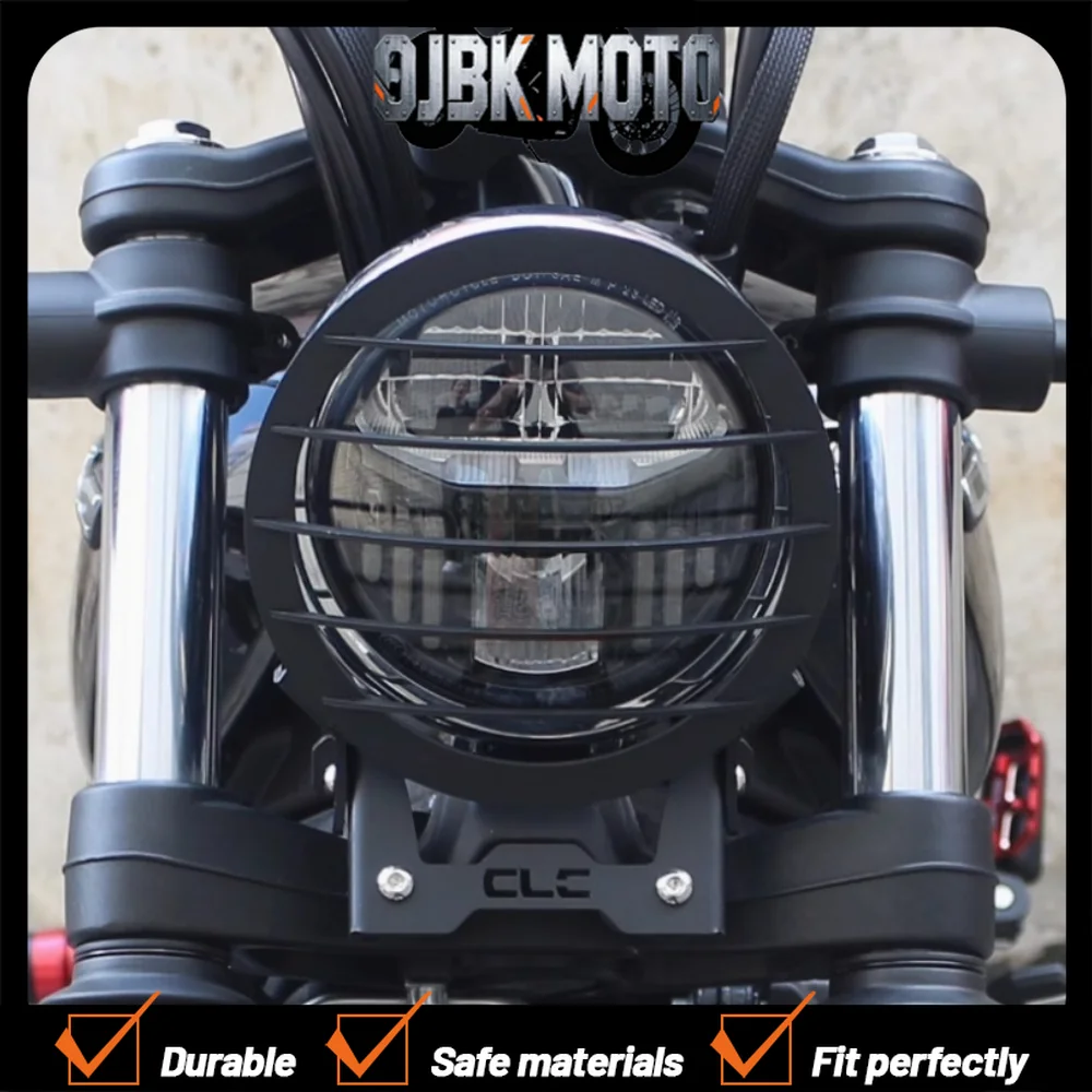 【Perfect fit】For CFMOTO 250CLC 450CLC modified headlight protection cover retro carbon steel headlight guard net decorative
【Perfect fit】For CFMOTO 250CLC 450CLC modified headlight protection cover retro carbon steel headlight guard net decorative